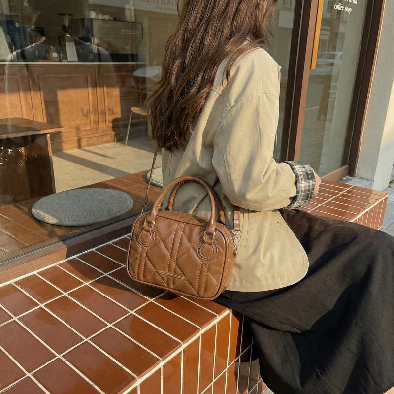 WoQuilted Mini Satchel Bag