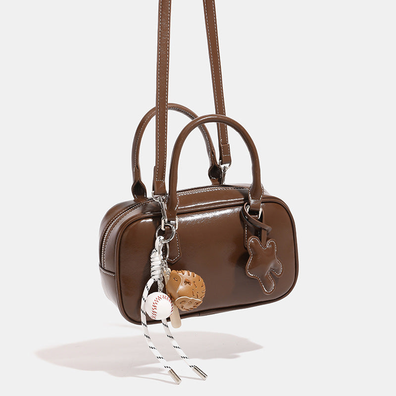 Ladies mini bag with unique applications