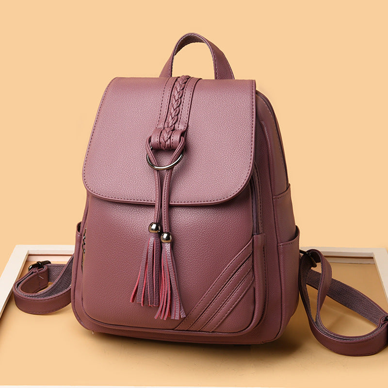 Chic Vintage-Inspired Backpack