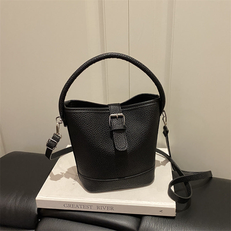 Women stylish Bucket Bag-https://detail.1688.com/offer/1044999983373.html-Calm Wears-Black-nothing-Calm Wears