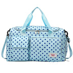 Stylish Polka Dot Travel Duffel Bag