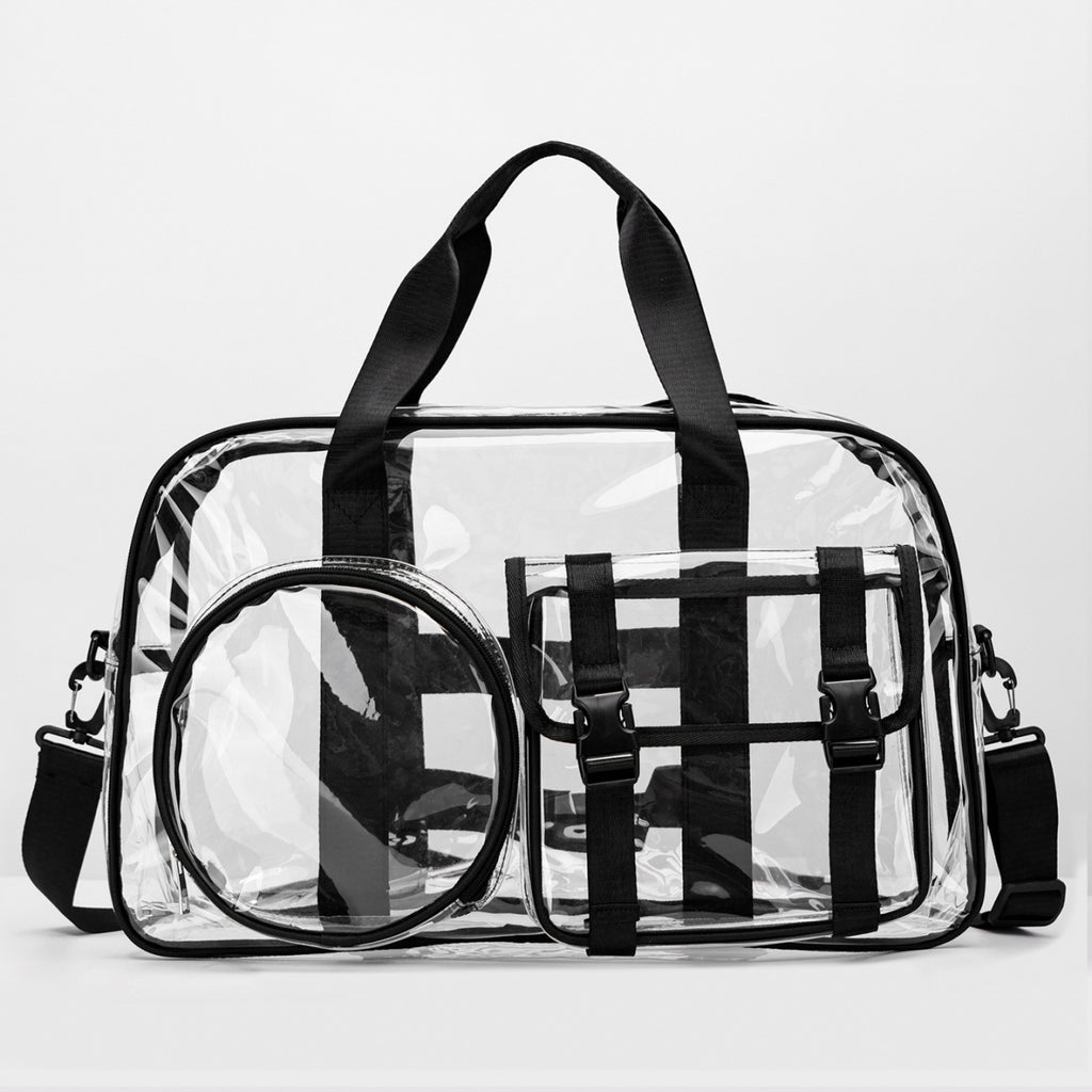 Clear Utility Duffle Bag Calm Wears