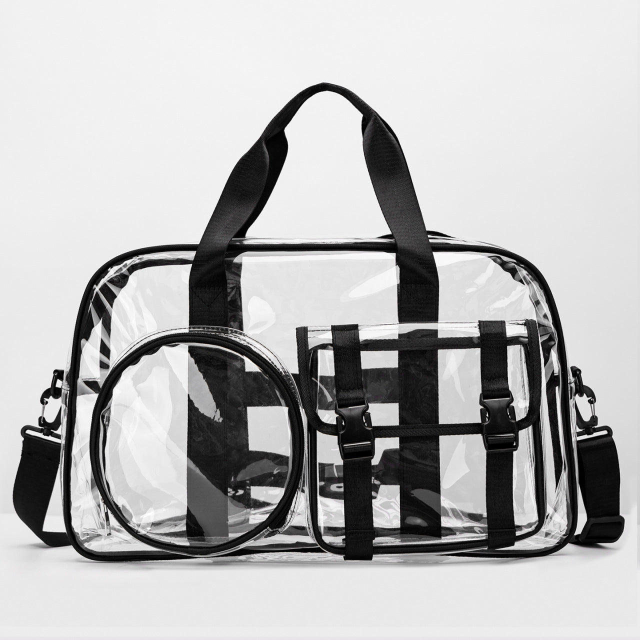 Clear Utility Duffle Bag Calm Wears