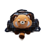 Plush backpack with animal design
