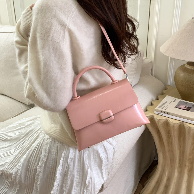 Women's handbag with textured design and elegant closure-https://detail.1688.com/offer/1018864236207.html-Calm Wears-Rosa-nothing-Calm Wears