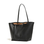 Women's tote bag set made of high-quality synthetic leather with practical mini bag-https://detail.1688.com/offer/1042514359615.html-Calm Wears-Ebony-nothing-Calm Wears