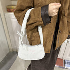 WoElegant Textured Corduroy Crossbody Bag