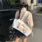 Transparent Display Tote Bag