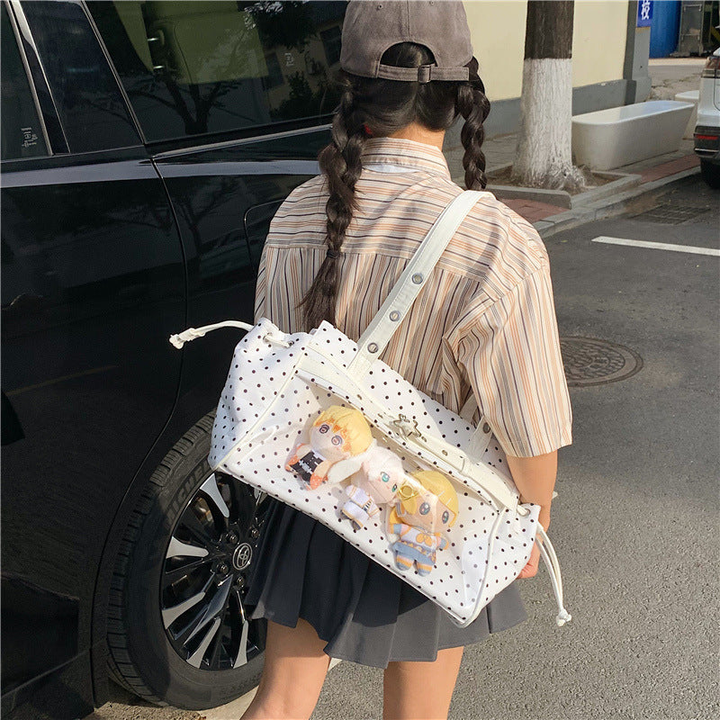 Transparent Display Tote Bag