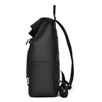 Modern Waterproof Roll-Top Backpack