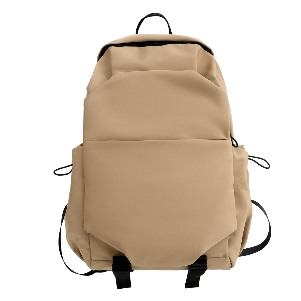 Everyday backpack with ergonomic carrying system and multifunctional pockets