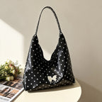 WoChic Polka Dot Hobo Bag