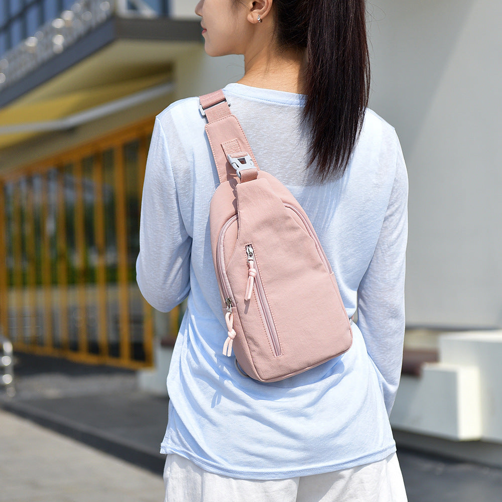 Sling Backpack with Ergonomic Carrying System and Multiple Compartments