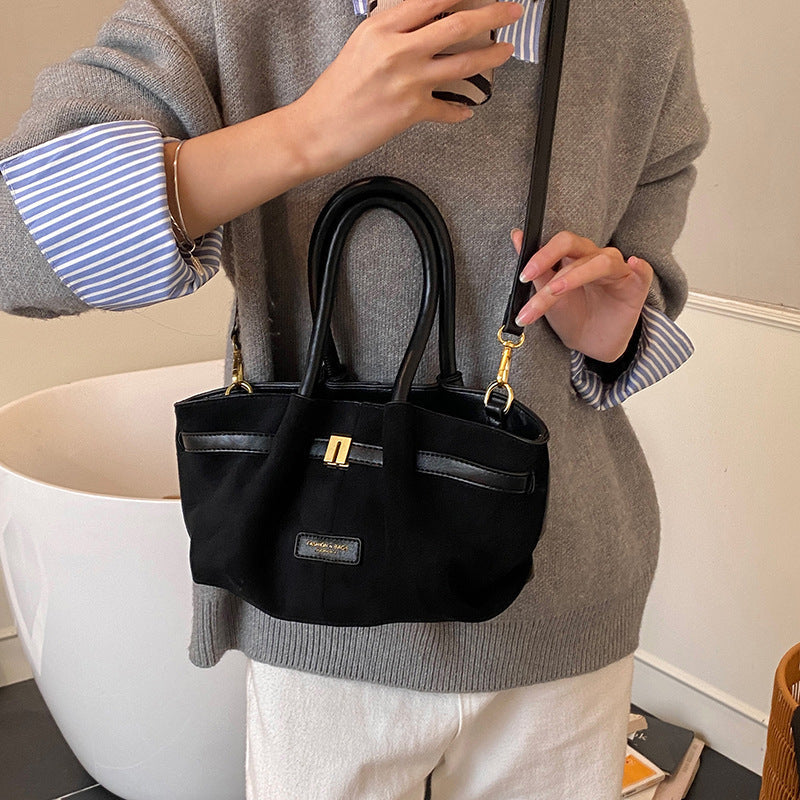 Women trendy hobo bag made of high-quality suede-https://detail.1688.com/offer/992387479305.html-Calm Wears-Braun-nothing-Calm Wears