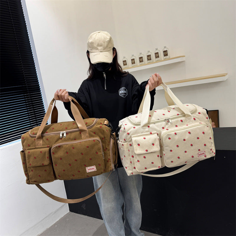 Chic Multi-Compartment Travel Duffle