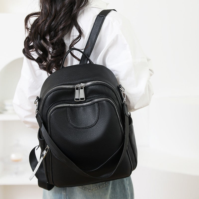 Premium Leather Multi-Functional Backpack Calm Wears