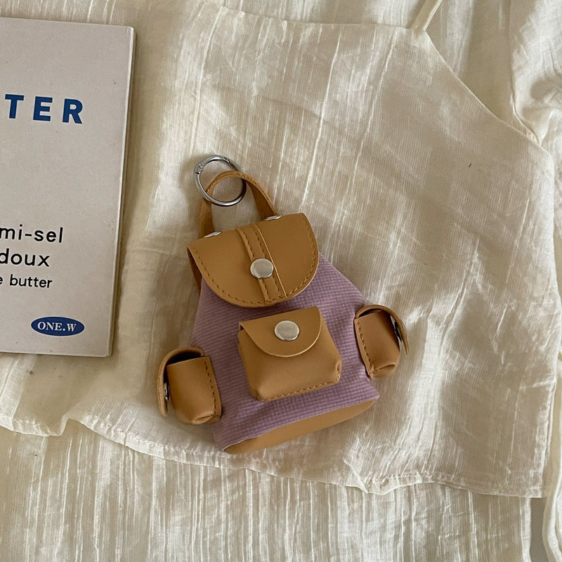 WoMiniature Backpack Keychain