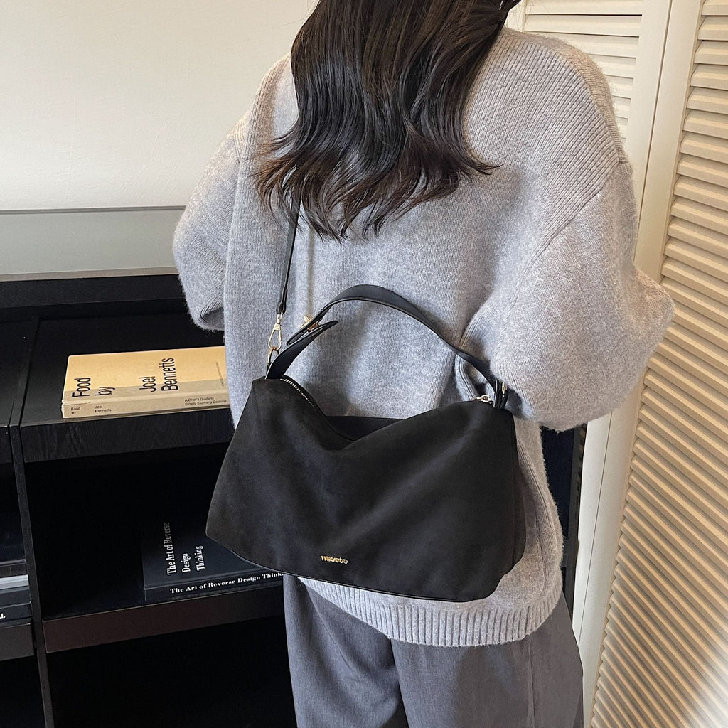 Women's practical shoulder bag made of soft suede-https://detail.1688.com/offer/986528708651.html-Calm Wears-Braun-nothing-Calm Wears