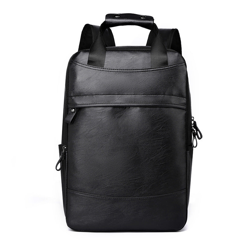 Professional Leather Laptop Backpack