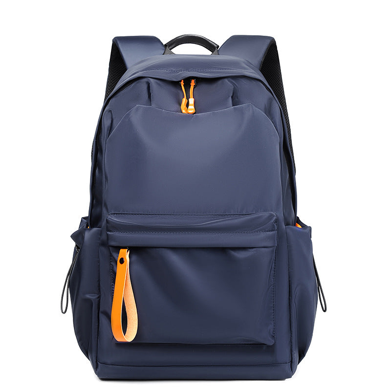 High-functional backpack with multiple compartments and ergonomic carrying elements