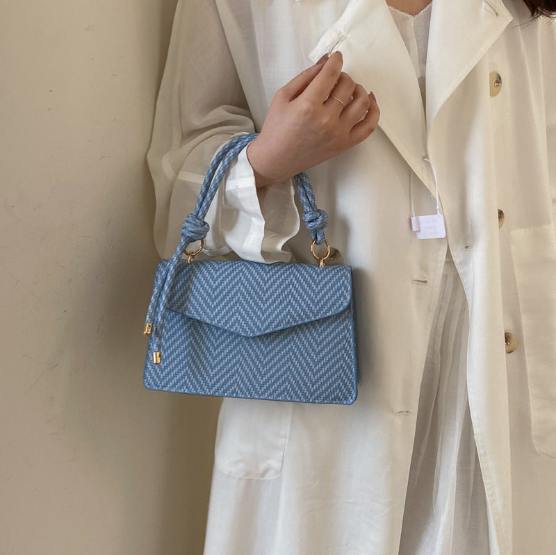WoElegant Textured Fabric Handbag