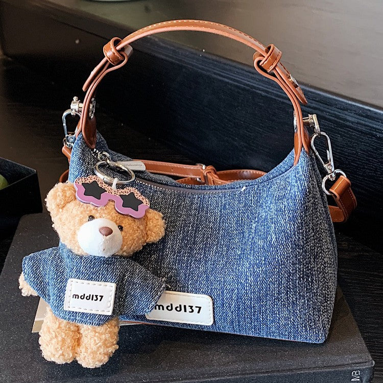 Ladies Denim Mini Handbag