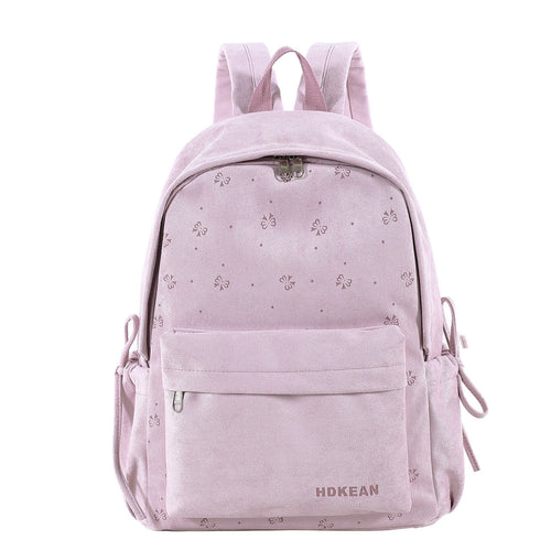 Cozy Plush School Backpack-https://detail.1688.com/offer/1036025472434.html-Calm Wears-Pink-Calm Wears