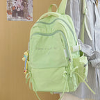Stylish backpack with practical storage solutions