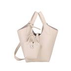 Ladies' tote bag with detachable mini organizer