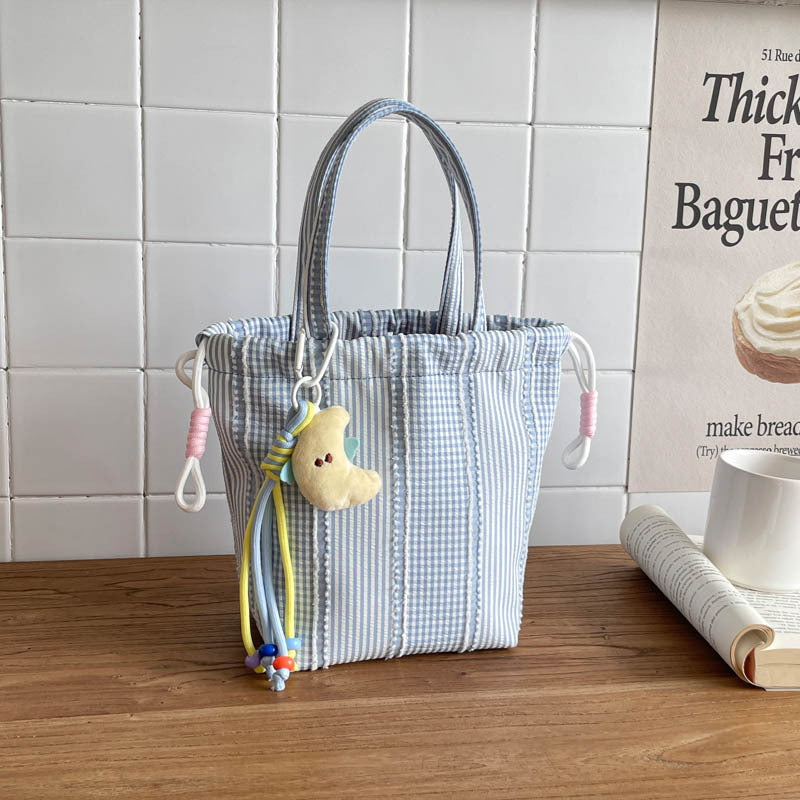 WoDrawstring Utility Tote Bag