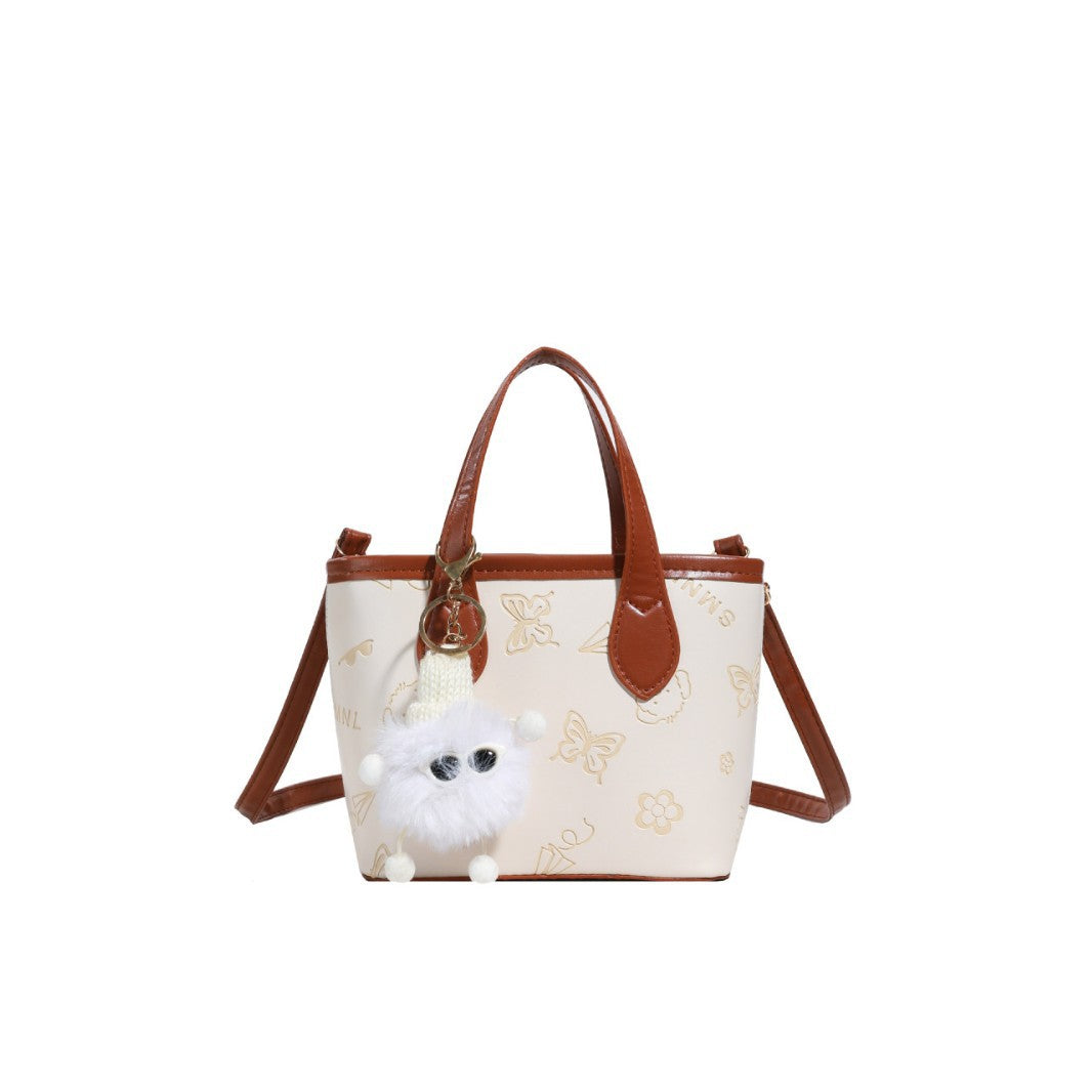 Playful Mini Handheld Tote Bag