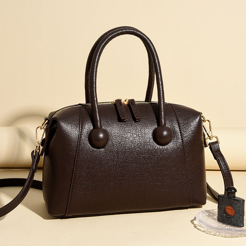 Stylish Textured Handheld Satchel