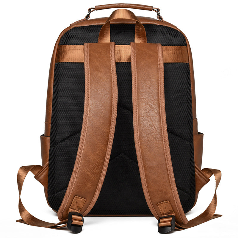 Stylish Leather Backpack