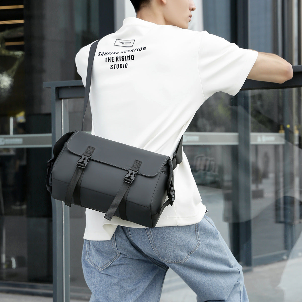 Modern Waterproof Messenger Bag