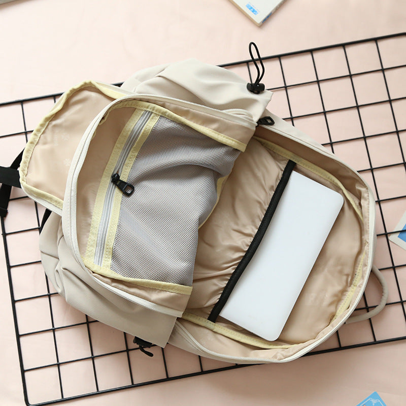 Everyday backpack with practical compartments