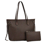 Women's elegant tote bag with detachable mini clutch-https://detail.1688.com/offer/796908687011.html-Calm Wears-Khaki-32-Calm Wears