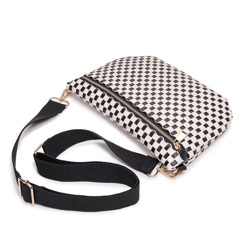Stylish Woven Crossbody Bag