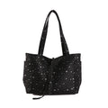 WoStar-Patterned Canvas Tote Bag