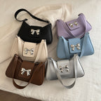 Stylish Bow Accent Handbag