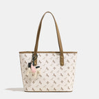 Women's casual tote bag with playful design and detachable pendant-https://detail.1688.com/offer/836606217939.html-Calm Wears-Beige-nothing-Calm Wears