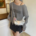 Stylish Pleated Shoulder Bag