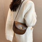Women's shoulder bag in elegant retro design with golden accents-https://detail.1688.com/offer/762734429411.html-Calm Wears-Braun-nothing-Calm Wears