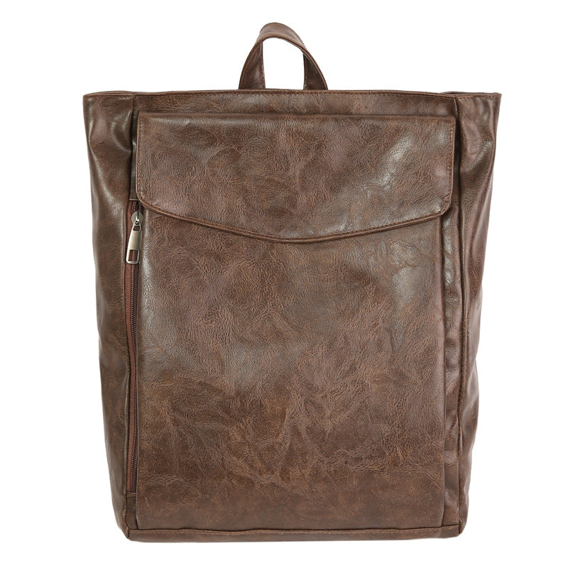 Premium Leather Laptop Rucksack