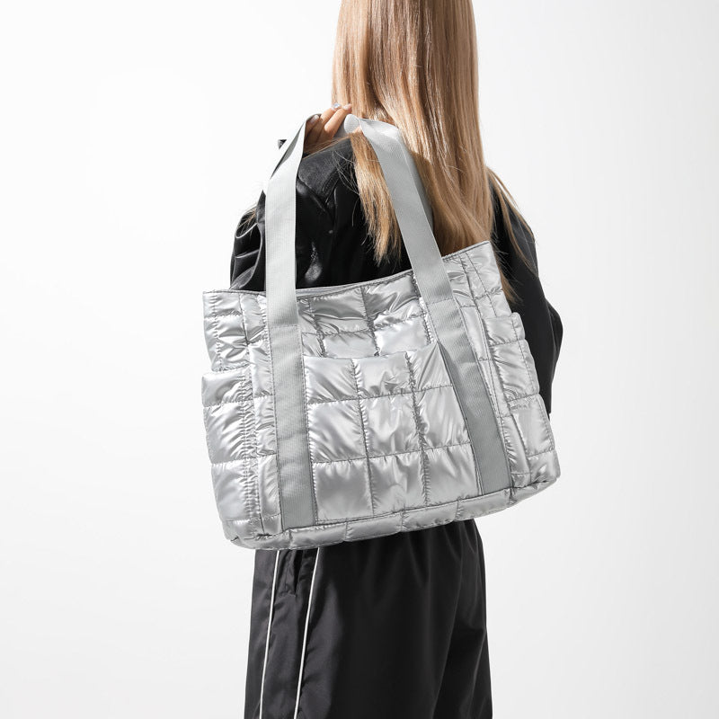Stylish Puffer Tote Bag Calm Wears