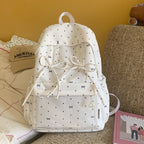 Stylish Polka Dot Pattern Backpack