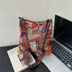 WoBohemian Style Embroidered Shoulder Bag