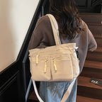 Stylish Multi-Pocket Tote Bag