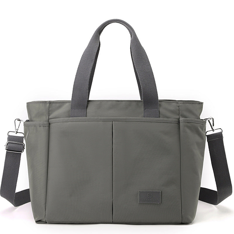 Women Multifunctional Tote Bag-https://detail.1688.com/offer/1007562742123.html-Calm Wears-Gray-S-Calm Wears