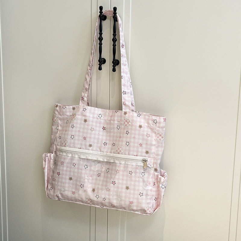 Illustrated Canvas Tote Bag