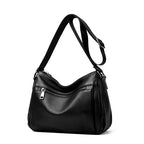 Textured Leather Crossbody Bag